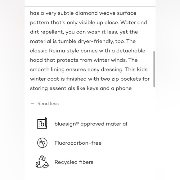 Reima Juniors' winter parka Vaanila - Picture 11 of 13